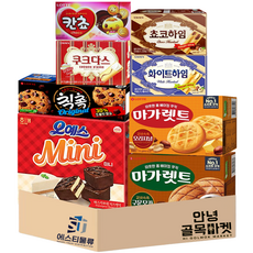 【Hello Alley Market】No.40_HAITAI樂天Crown Oyes Mini + Chic Chok + Cookie Das + Kancho + Choco Heim + White Heim + Margaret + Margaret Mocha, 40號零食組 8款