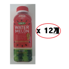 오케이에프 워터멜론, 500ml, 12개