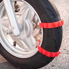 오토바이 스노우체인 케이블타이 스노우체인 1P_ 20772956EA, 블랙1P