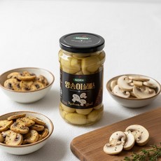 몬 양송이 슬라이스 통조림, 4개, 280g