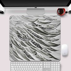 450x400 멋진 Esports 게임 소형 마우스 패드 컴퓨터 나비 라인 데스크 매트 테이블 키보드 노트북 쿠션 미, 03 260x210x2mm, 06 C, 1개