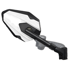 J.M傑米車藝 GHOST X HDCORSE 聯名後照鏡, 1個, 白色