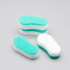 작업용장화닦는수세미 작업장운동화닦는스펀지 신발앞부분얼룩제거브러쉬 운동화더러운부분닦는세척솔 4P, 1개