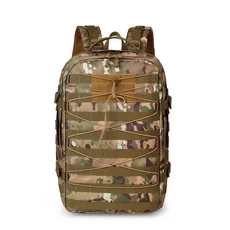 야외 등산 가방 위장 전술 그물 가방 승마 배낭 하이킹 장비 캠핑 그물 가방 새로운 3P 배낭, 그린