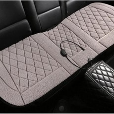 자동차 시트 히터 커버 워머 쿠션 등받이 시트용, 1개, 8. grey-B