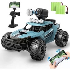 경주용 조종 자동차 완구 남자아이 경주 장난감 1080P HD FPV 카메라가 장착된 DEERC RC 카 DE36W 리모컨 어린이 성인용 오프로드 고속 몬스터 트럭 1/16 6, Classic