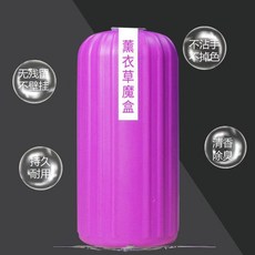 潔廁魔瓶 馬桶清潔劑 廁所清潔 芳香除臭, 1個, 1盒裝燻草紫色