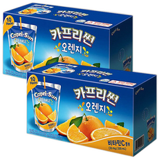 카프리썬 오렌지 / 과일주스 음료수, 20세트, 200ml