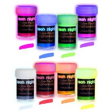 네온 나이츠 야광 | 발광 | 인광 | 자체 발광 페인트 - neon nights Glow in The Dark | Luminescent | Phosphorescent | Self, Glow-in-the-Dark Paint