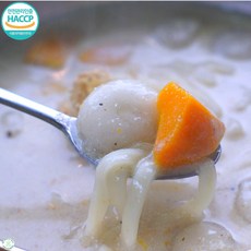 [GMD]강원도 감자 옹심이 메밀 칼국수 밀키트, 4개, 250g