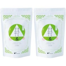 일본 직배송 티 라이프 말차 용기 산카쿠 찻주전자용 0.2oz 5g x 100개입 볶은 쌀 블렌드, 2)2袋セット, 100