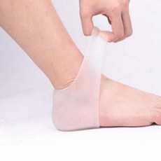 발뒷꿈치 패드 굳은살 실리콘 보호, 스킨(1쌍)