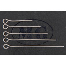 沐錦飾品材料DIY 銅9針/9字針(鎳) @30g, 1個, 0.8×20MM 30g/盒