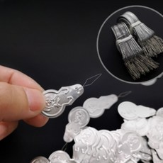 실꿰기 효자핀 바늘꿰기 도구 자수 바느질 실끼우개, 1개, 10개한세트