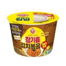 오뚜기 컵밥 참기름 김치볶음밥, 264g, 1개