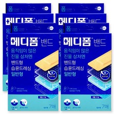 메디폼 밴드 일반형, 7개입, 4개