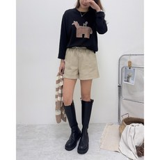 StephenieX 可愛木馬圖案T恤