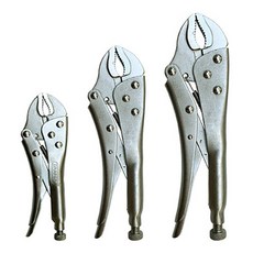 바이스 플라이어 원형 입 펜치(5/7/10인치 선택), 7인치, 1개