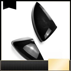 리얼 카본 파이버 자동차 사이드 도어 리어뷰 미러 커버 트림 키트, 1. Carbon Fiber Pattern