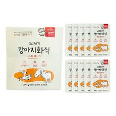 오담 강아지화식 전연령 10 개입 (80 g x 10ea), 80g, 10개, 연어