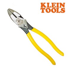 클라인툴스 크레인 압착펜치 전문가용 뺀치 뺀찌 230mm D213-9NECR