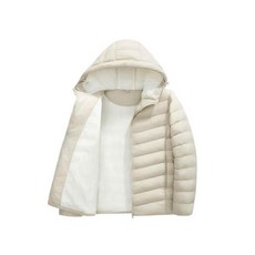 羽絨外套女秋冬季白鴨絨短款連帽防風保暖雪地滑雪服韓版麵包服青年立領加厚夾克大尺碼棉服棉襖