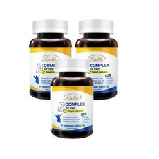 Lovita愛維他 男性長效緩釋型B群素食 (B群 鋅 硒 牛磺酸 茄紅素 人參), 30顆, 3罐