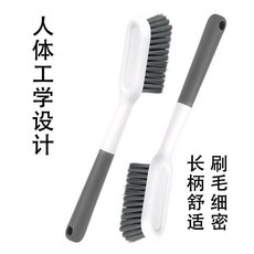 洗鞋刷 多功能洗鞋刷 多功能洗鞋刷出新鞋去污, 1個, 不傷鞋 刷完變新鞋,灰色 1把 刷毛細密柔軟, 灰色