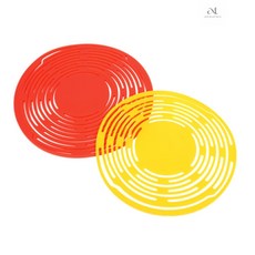 애나투 텀블러홀더 그물캐리어 휴대용 컵홀더 대 레드 환경보호용품 텀블러액세사리 피크닉소품, 소 옐로우