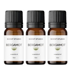 향기제작소 퓨어 에센셜오일, 3개, 10ml, 베르가못
