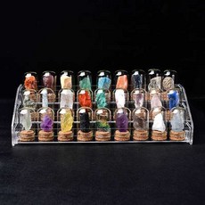 원석 세트 광물 관찰 키트 천연 크리스탈 돌 표본 광석 27종 세트, 광석 45종 세트