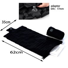 Scottus 40D 超輕充氣睡墊, 手壓防水打氣袋(藍黑隨機)