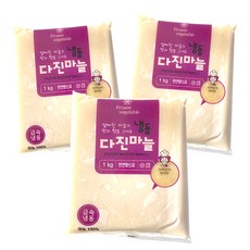 농우 다진마늘 냉동 간마늘(1kg), 1세트, 3kg