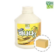 원액 850ml 바나나 차그림 농축과일원액 1BOX(12개입)