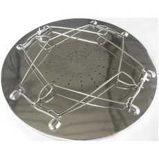 레인지용 이지 야외 캠핑 토스터 u2013 4슬라이스 스테인리스 스틸 스토브 빵 토스트 랙 요리 하이킹 바비큐 피크닉용 소형 및 휴대용, silver