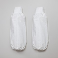 흰색 면 시보리 국산 팔토시 백색 작업용 제과제빵 전자회사 급식 위생 주방, 화이트