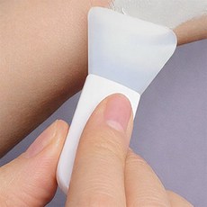 민또 메이크업 팩 스패츌라 미니, 사선 핑크