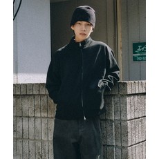 XERO 3월 17일 배송 풀 집 핑거 홀 스웨트 셔츠 블랙