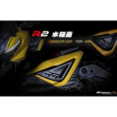 APEXX KRV 水箱蓋 R2 水轉印碳纖維壓花, 1個