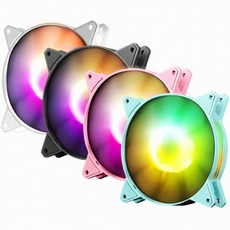 darkFlash C6S RGB 시스템 쿨러 (네오 민트 1PACK), 1개, 단일, 시스템쿨러