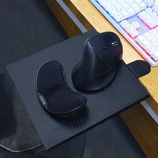 책상연장선반 책상확장 키보드 거치대 받침 보조 데스크 테이블 테이블, 1개, [ 블랙- 미니형]