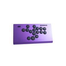 히트박스 컨트롤러 메탈 스트리트 파이터 6 ps5 철권 격투 조이스틱, 일렉트릭 퍼플(16키 디럭스), 1개