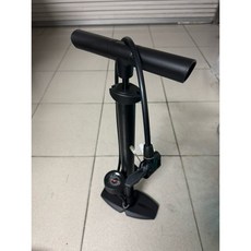 高壓單筒腳踏打氣筒機 壓力表 贈球針 適用於球類 自行車 汽球, 1個