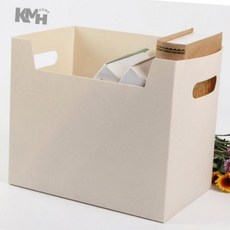 책상 책장 옷장 장난감 팬트리 손잡이 수납바구니 바스켓, 베이지, 1개