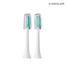 키슬러 칫솔모 2개입 C100 리필모, 2개, 키슬러 리필모 화이트