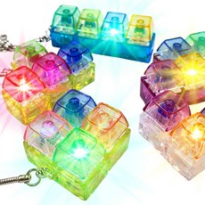 불빛 테트리스 투명 딸깍이 12개세트, 1개, 상세페이지 참조 1개, 상세페이지 참조