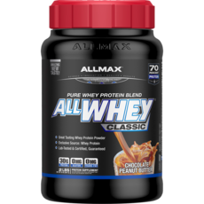 ALLMAX 運動蛋白粉 巧克力花生醬味, 1個, 907克