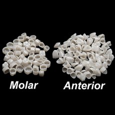 120개 50 어금니 70 앞니 및 재료 잇몸 치아 치과 임시 보호 베니어 세트, 1set