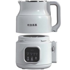 카코프프 낮은 소음 탈착식 죽 ABC 주스 두유 제조기 CD01-Ultra, CD01-Ultra (화이트)