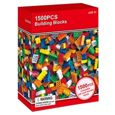 KC인증 리필블록 1500피스 레고 호환 블록, 1개